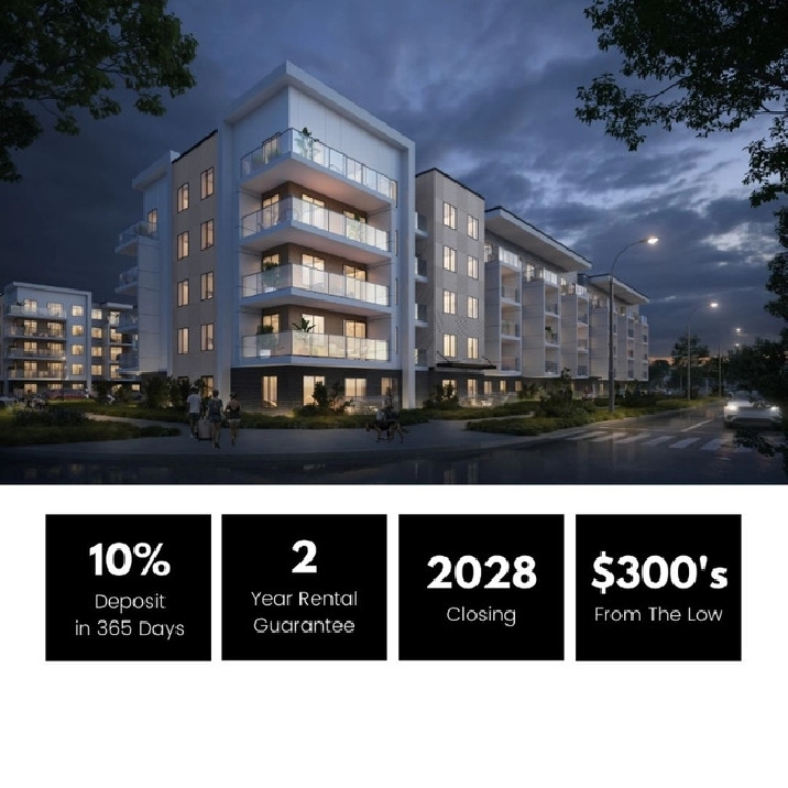 Pre-Construction In Calgary Starting From the $300's in Calgary,AB - Condos for Sale
