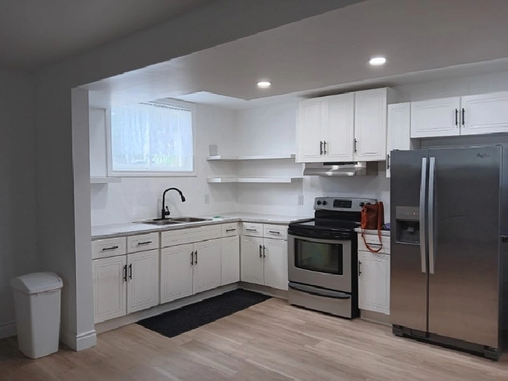 Basement apartment 2 bedroom Den and 1.5 bathrooms in Norfolk County,ON