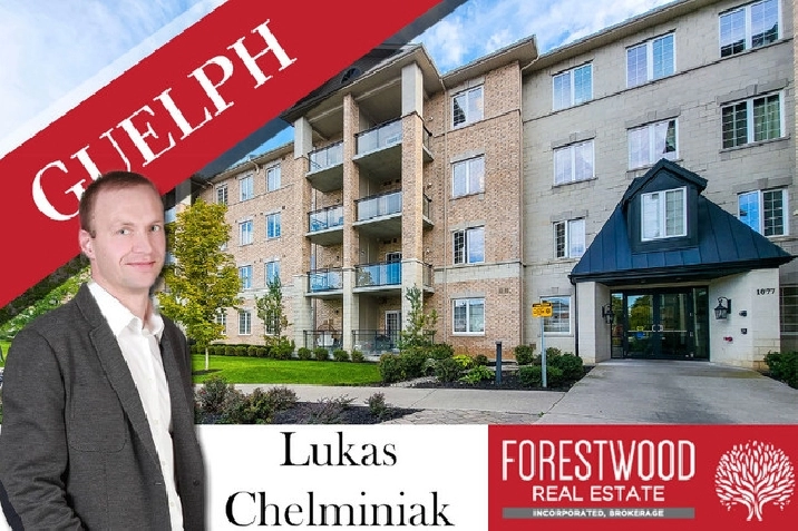 Beautiful Condo For Sale 3 Bedrooms 1 Bathroom in Guelph in City of Toronto,ON - Condos for Sale