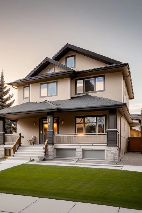 Chic 4BR Home in NW Calgary - under $750k in Calgary,AB - Houses for Sale