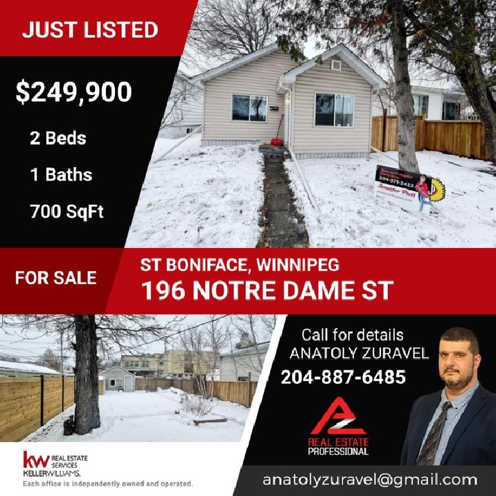 House For Sale in St Boniface, Winnipeg (202402092) in Winnipeg,MB - Houses for Sale