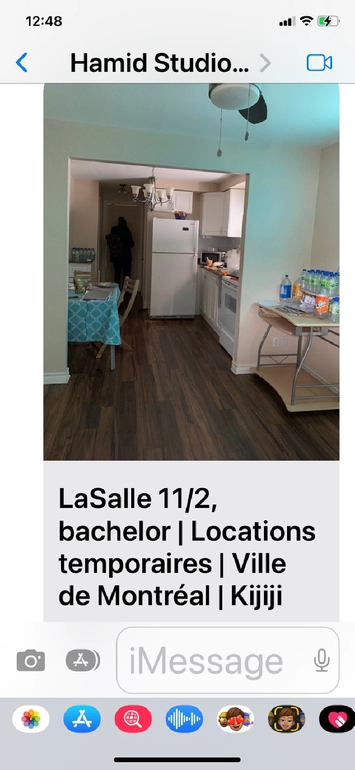 Bachelor 1 bedroom LaSalle in City of Montréal,QC - Short Term Rentals