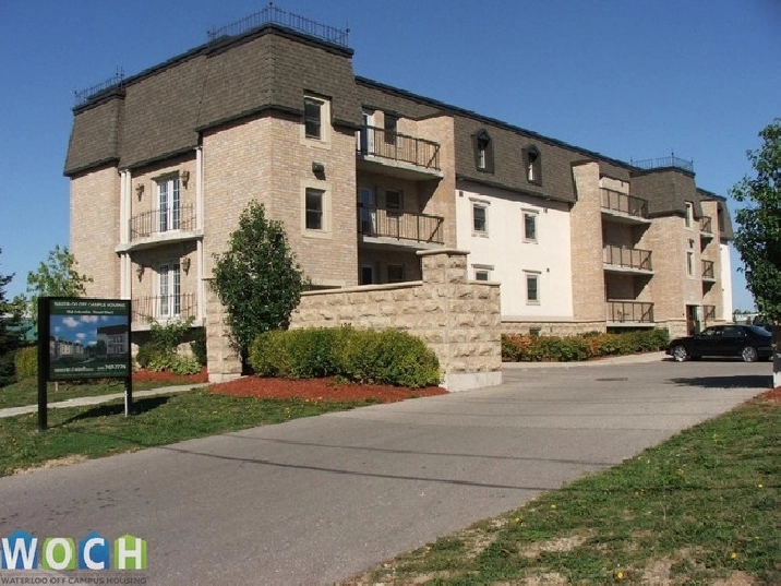 May August 2024 Student housing next to University of Waterloo in