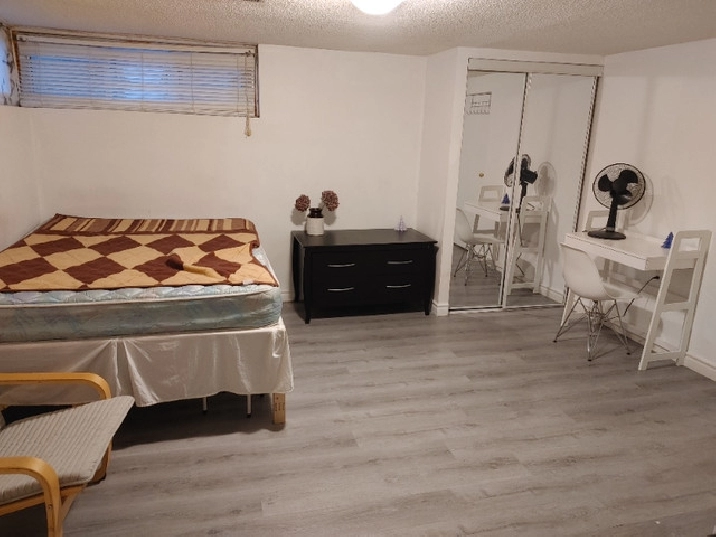 Furnished Large Bachelor Kitchen/Bath - Walk to ScarbTown! in City of Toronto,ON - Apartments & Condos for Rent