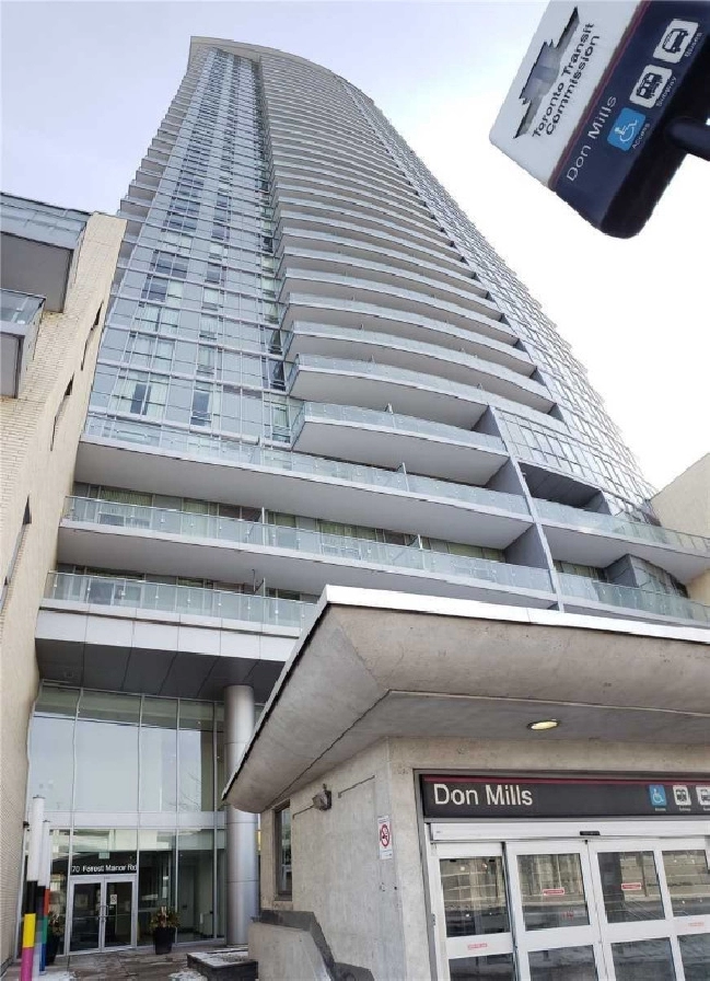 Luxury 1 Bed 1 Bath For Rent - close to subway station in City of Toronto,ON - Apartments & Condos for Rent