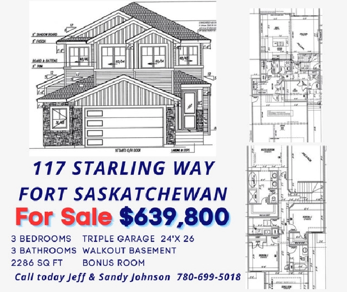 117 Starling Way, Fort Saskatchewan Homes in Edmonton,AB - Houses for Sale