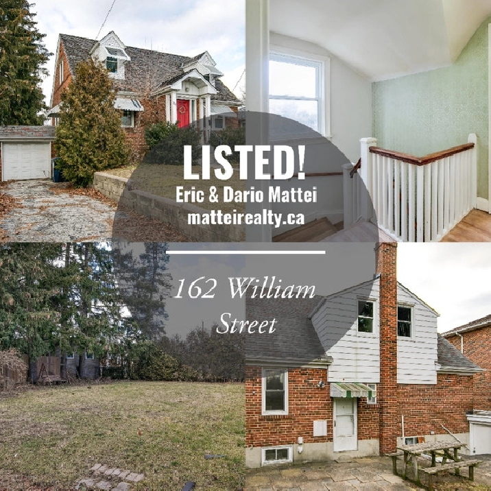 LISTED! 162 William Street-DETACHED TORONTO HOME ONLY $875,000! in City of Toronto,ON - Houses for Sale
