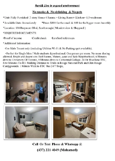 Rent & Live in a Clean and Peaceful Environment Image# 1