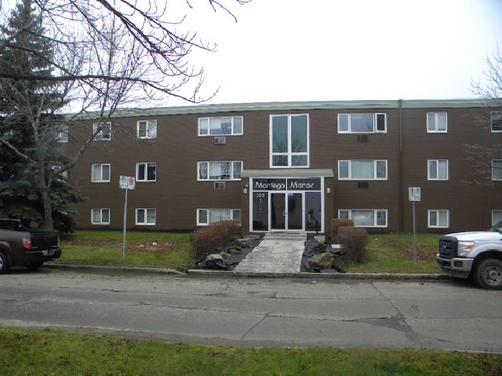 MONTEGO MANOR 383 GERTRUDE LARGE FULLY RENOVATED 1 BR'S in Winnipeg,MB - Apartments & Condos for Rent