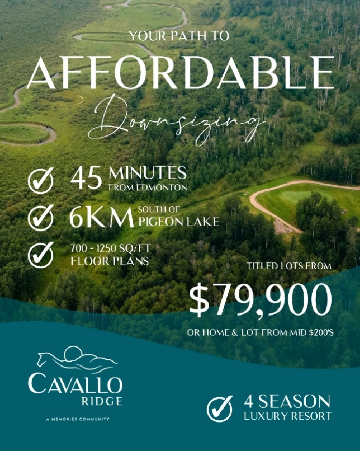 Affordable Living! Buy/Lease new Home & Lot from mid $200's! in Edmonton,AB - Houses for Sale