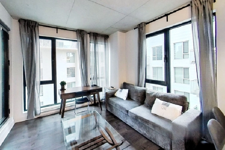 Griffintown EXALTO: Furnished 1 bedroom in City of Montréal,QC - Apartments & Condos for Rent