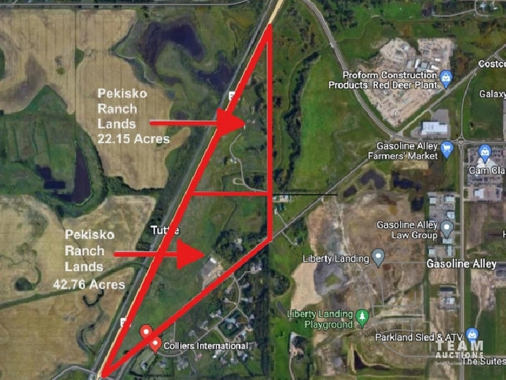 24DM - 64.91± ACRES FOR FUTURE DEVELOPMENT - Red Deer County in Vancouver,BC - Land for Sale