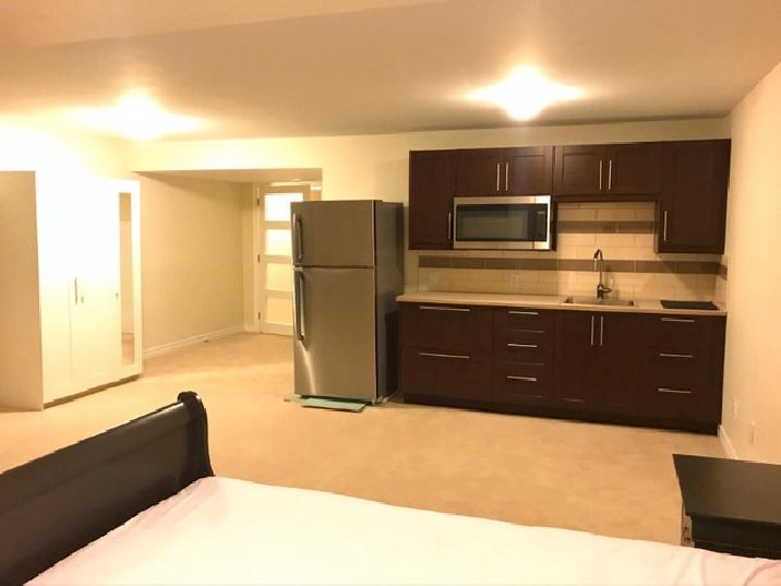 Furnished Spacious Studio Basement for Rent-$1800 in Ottawa,ON - Apartments & Condos for Rent