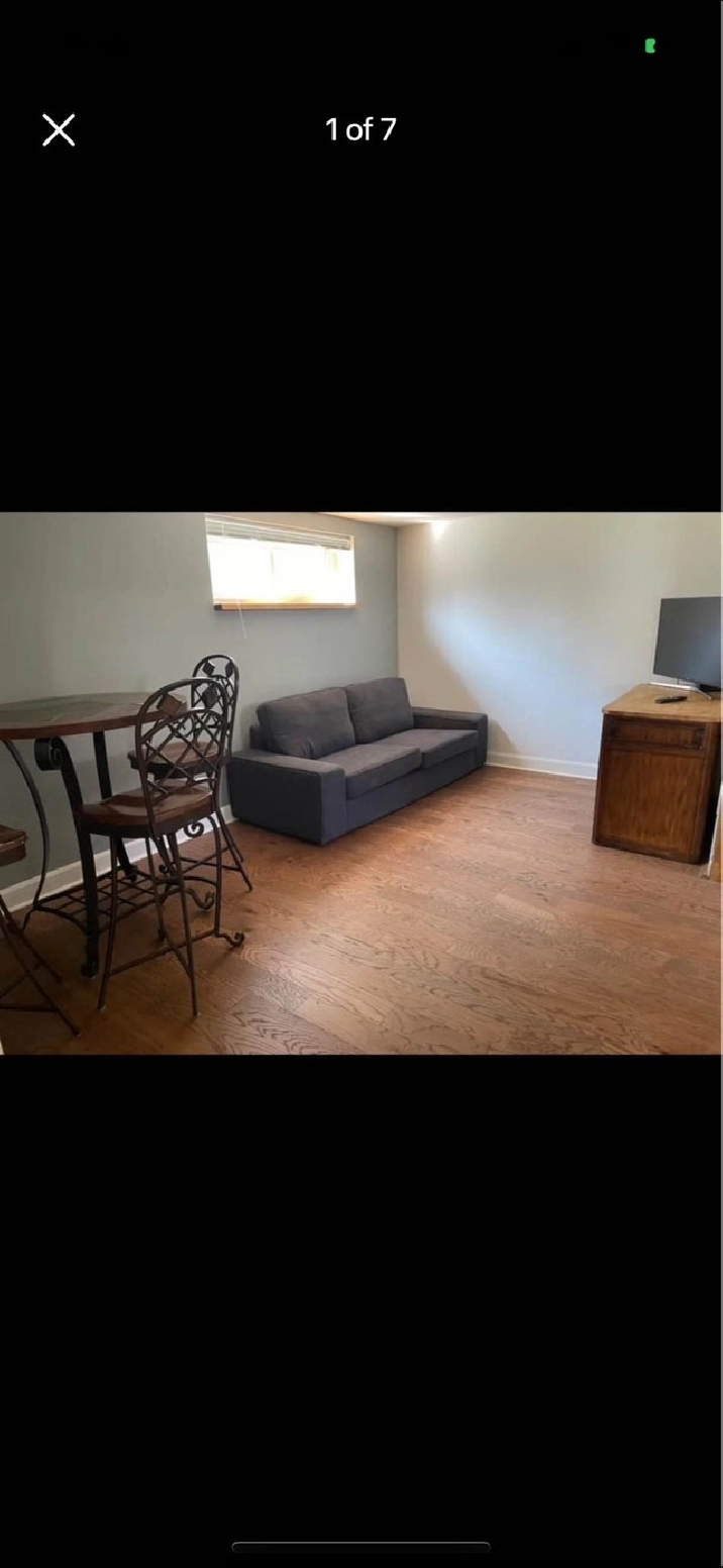 One bedroom basement furnished private apartment in City of Toronto,ON - Short Term Rentals