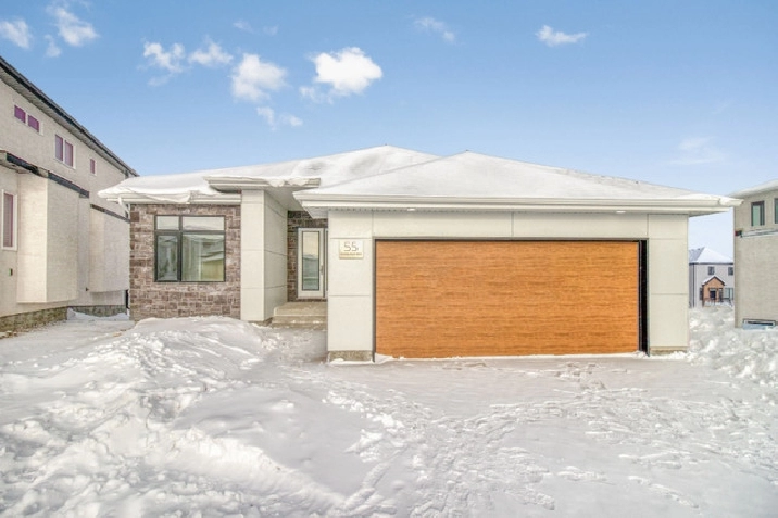 BRAND NEW 3 BED BUNGALOW HOME W/LOOK-OUT BASEMENT IN BISON RUN in Winnipeg,MB - Houses for Sale