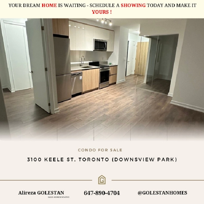 Brand New 2 Bed , 2 Bath Condo Parking - Assignment Sale in City of Toronto,ON - Condos for Sale