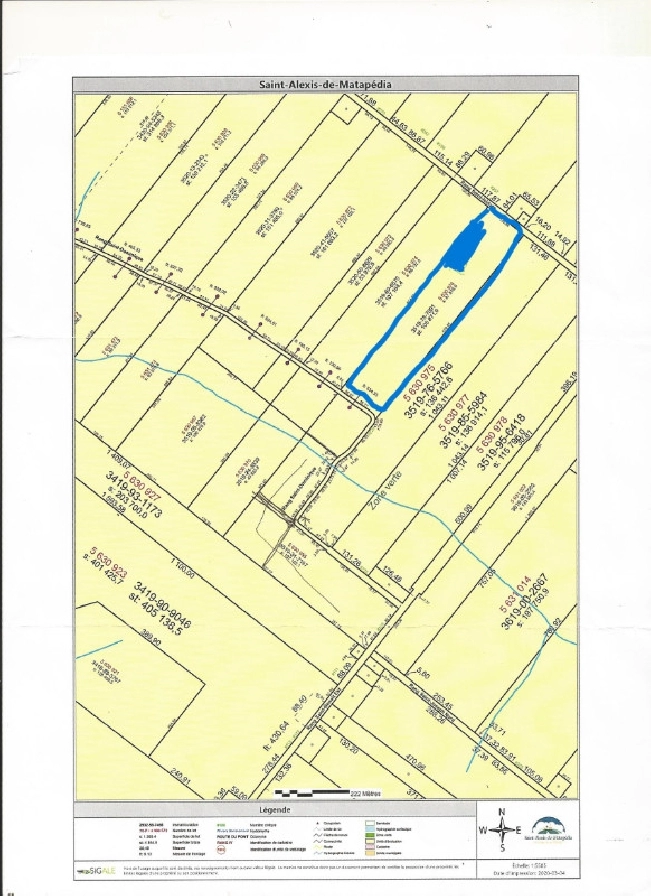Terre à bois in Bathurst,NB Land for Sale