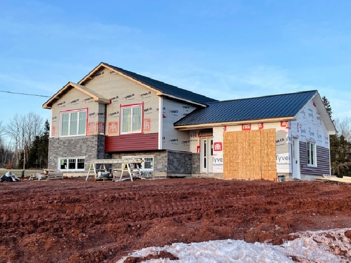 New Construction, 2485 sq ft of finished space with river access in Charlottetown,PE - Houses for Sale