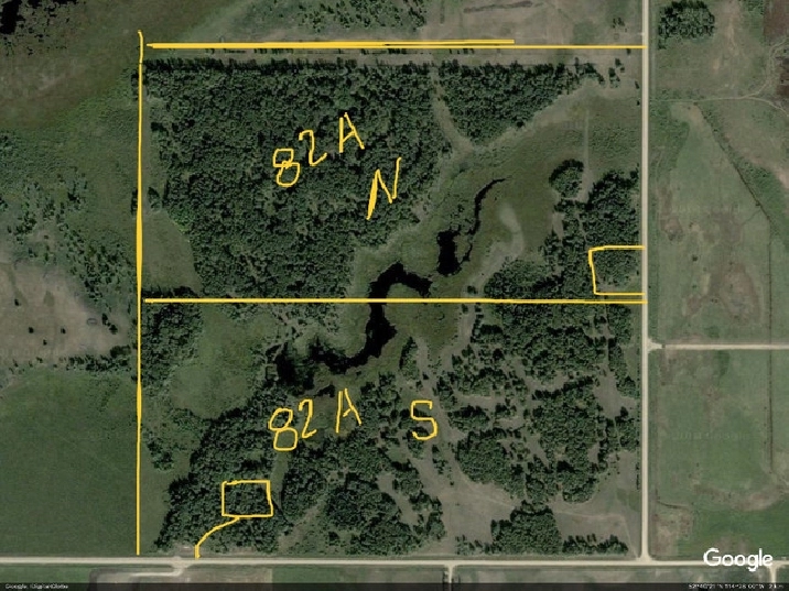 160 acre pasture land with some bush in Edmonton,AB - Land for Sale