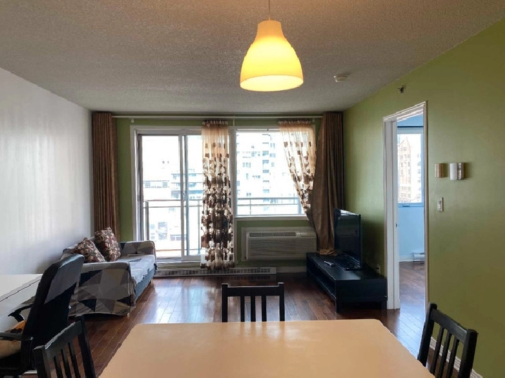 Downtown(Bell Center) One bedroom condo for rent-furnished in City of Montréal,QC - Apartments & Condos for Rent