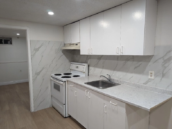 2 Bedroom Walkout Basement for rent in the heart of Mississauga in