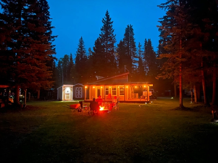 Cabin on lot for sale west of Caroline in Calgary,AB - Houses for Sale