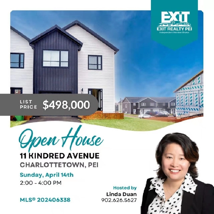 OPEN HOUSE GET $100 OIL GIFT CARD in Charlottetown,PE - Houses for Sale