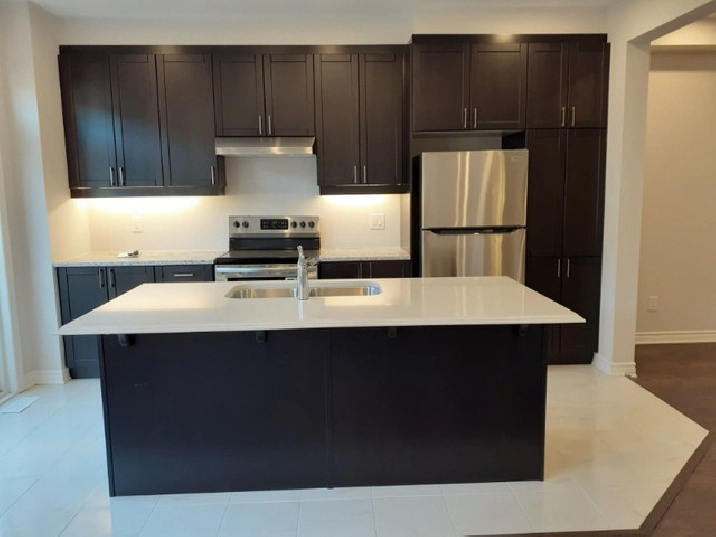New Townhome with upgrades for rent in Half Moon Bay Barrhaven in Ottawa,ON - Apartments & Condos for Rent