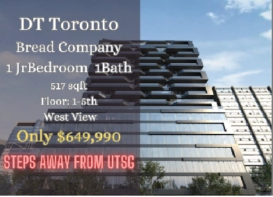 DT TORONTO | Bread Company 1Jr B 1B For ONLY $588,000 Image# 1