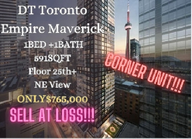 EMPIRE MAVERICK Condo 1 Bed 1 Bath Corner Unit ONLY $765,000!! Image# 1
