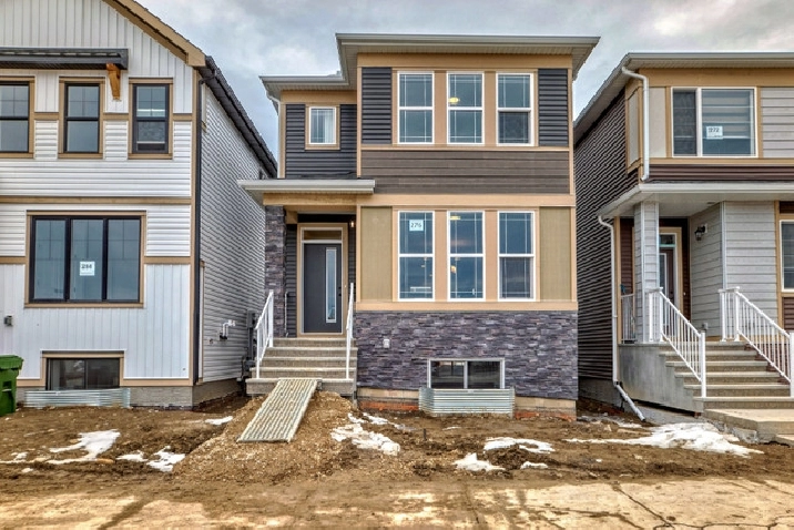 Brand New 1600SQFT Detached Home in Calgary in Calgary,AB - Houses for Sale