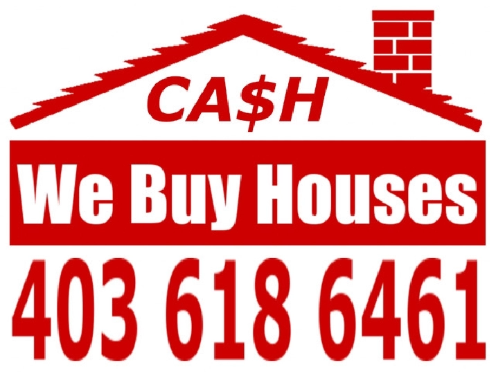 WE BUY HOUSES & CONDOS! in Calgary,AB - Houses for Sale