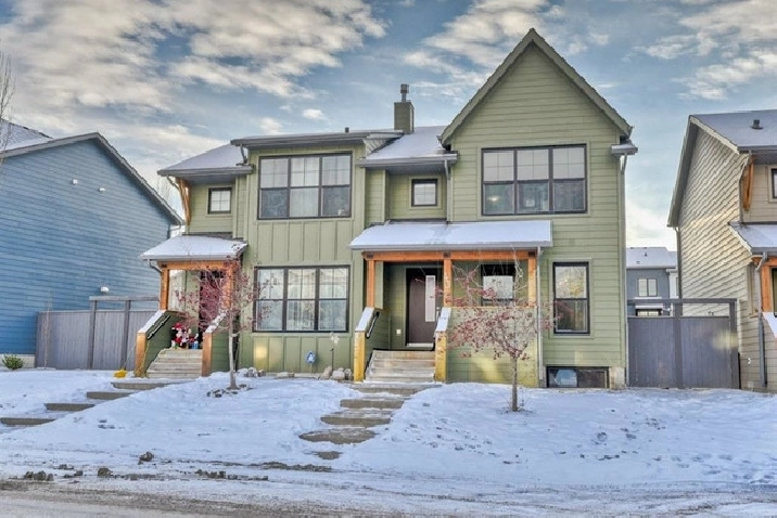 Exceptional Semi-Detached Home Across from the Park in Walden! in Calgary,AB - Apartments & Condos for Rent