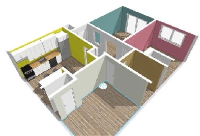 3 Bedroom, 2 Liv room & 2 Bath apt RENOVATED for rent – for June Image# 2