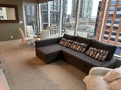 Fully Furnished 2 Bedrooms & 2 Bathr Apartment -Downtown Calgary Image# 1