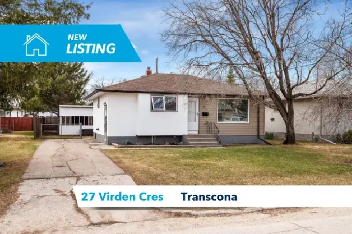 Perfect Starter House in Transcona in Winnipeg,MB - Houses for Sale