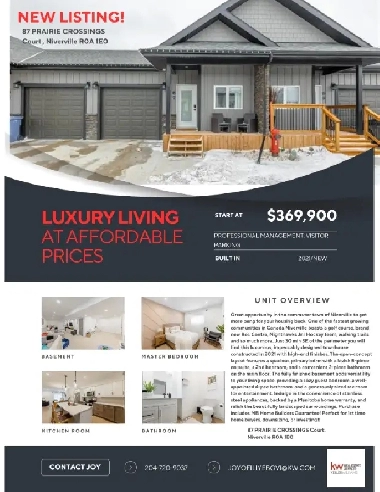 Great opportunity in the commuter town of Niverville Image# 1