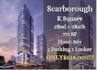High Floor K Square Condo 2Bed  2 Bath ONLY $618,000!! Image# 1