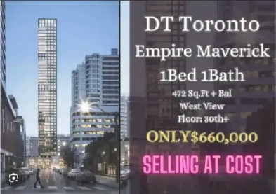 SELLING AT COST EMPIRE MAVERICK 1 Bed 1 Bath ONLY $660K!! Image# 1