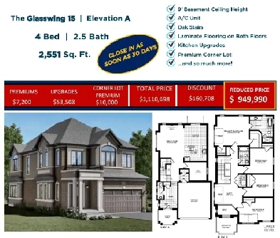 BRAND NEW CORNER LOT Detached Home In Brantford From The Builder Image# 1