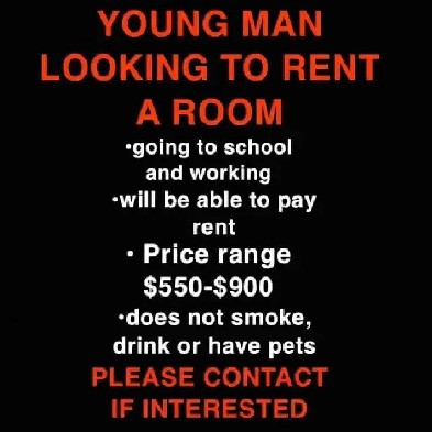LOOKING FOR: room to rent out on a month-to month basis Image# 1