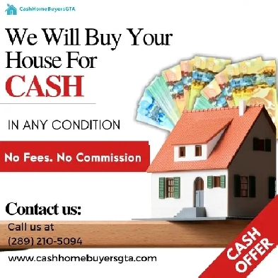 Cash House buyers in Mississauga, offer in 24 hours. 289-210-509 Image# 1