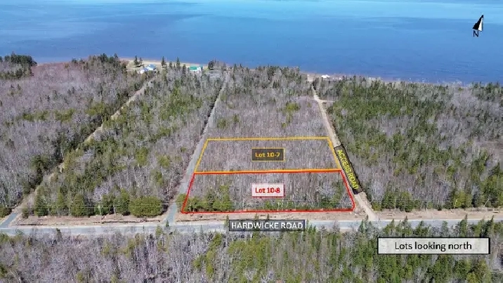 Land For Sale - 2x lots 1.19 acres each Hardwicke Rd, NB in Fredericton,NB - Land for Sale