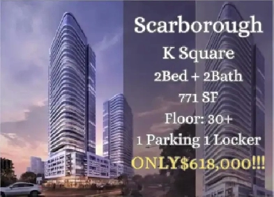 High Floor K Square Condo 2Bed 2 Bath ONLY $618,000!! Image# 1
