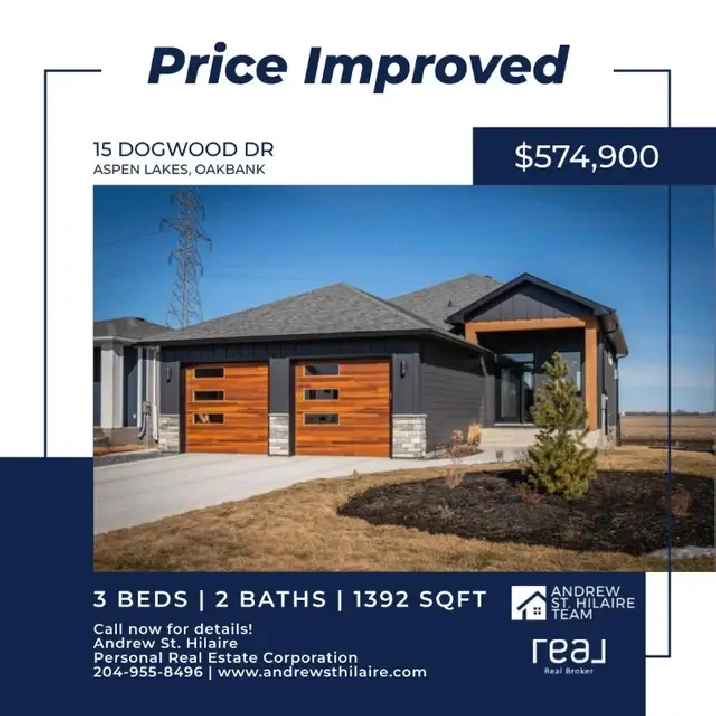 House For Sale (202407102) in Aspen Lakes, Oakbank in Winnipeg,MB - Houses for Sale