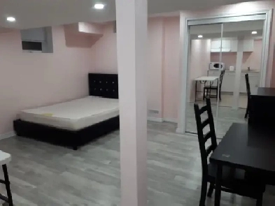 Studio basement for rent in detached Markham house-Males only Image# 1