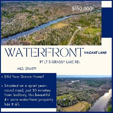 Waterfront Vacant Land- Greater Sudbury Image# 1