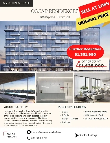 Downtown Toronto Rare Huge Terrace Condo with Stunning View Image# 1
