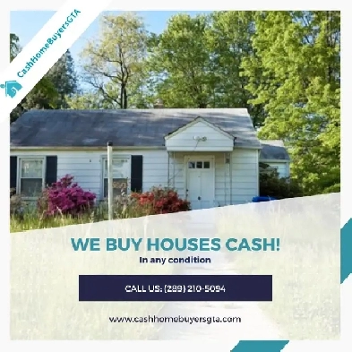 We buy Houses AS-IS for cash in Burlington. Call (289) 210-5094 Image# 5