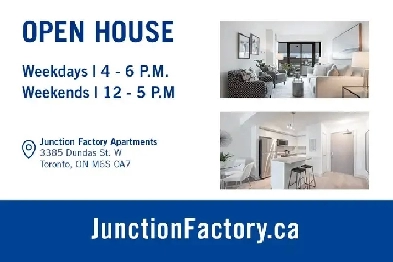 2-Bdm. for Rent at Junction Factory Dundas W./Runnymede Rd. Image# 3